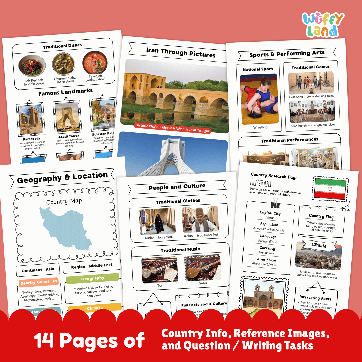 Iran Country Research Project | Geography, Culture, Landmarks & Social Studies