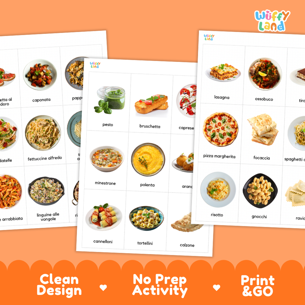 Italian Foods Flashcards