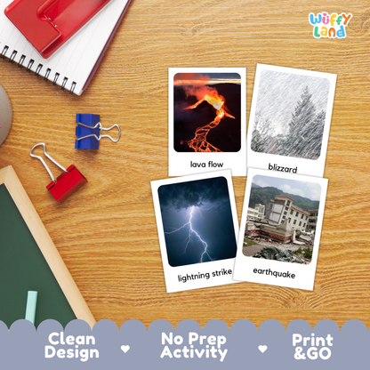 Kind of Disasters Flashcards