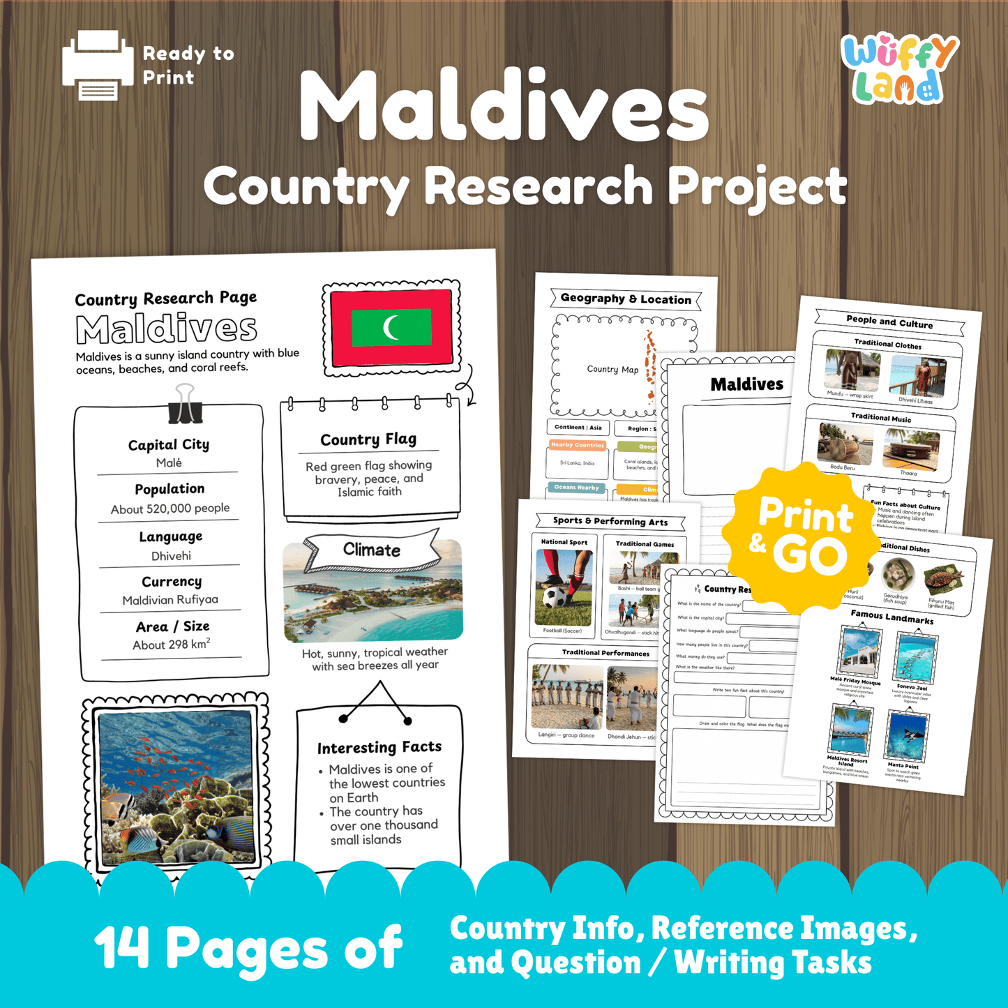 Maldives Country Research Project | Asian Geography Activity & Report