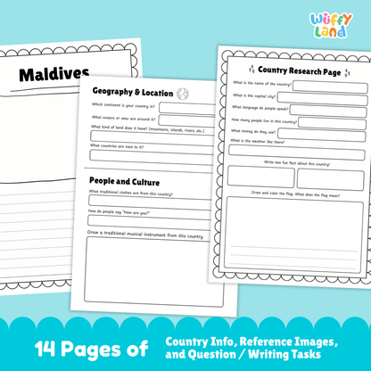 Maldives Country Research Project | Asian Geography Activity & Report