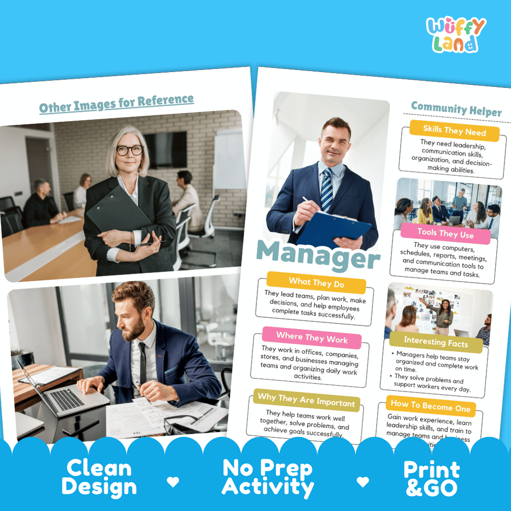 Print and go digital PDF writing worksheets with clean design layout, researcher name line, and zero prep classroom format