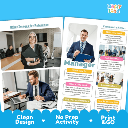Print and go digital PDF writing worksheets with clean design layout, researcher name line, and zero prep classroom format