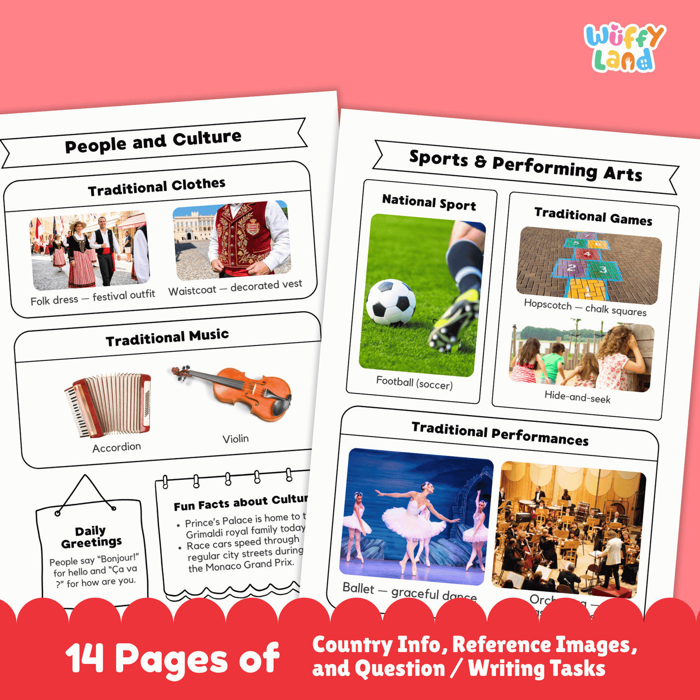 Monaco Country Study | Europe Geography Research Project & Worksheets
