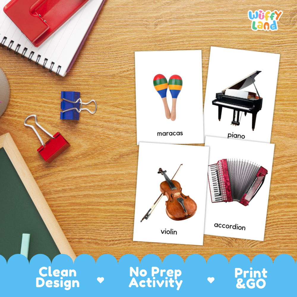 Music Instruments Flashcards