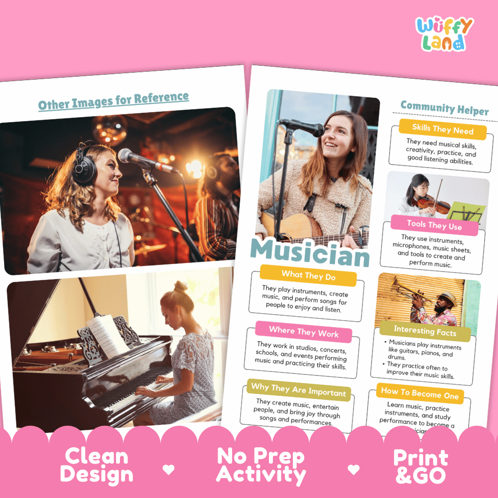 Print and go digital PDF writing worksheets with clean design layout, researcher name line, and zero prep classroom format