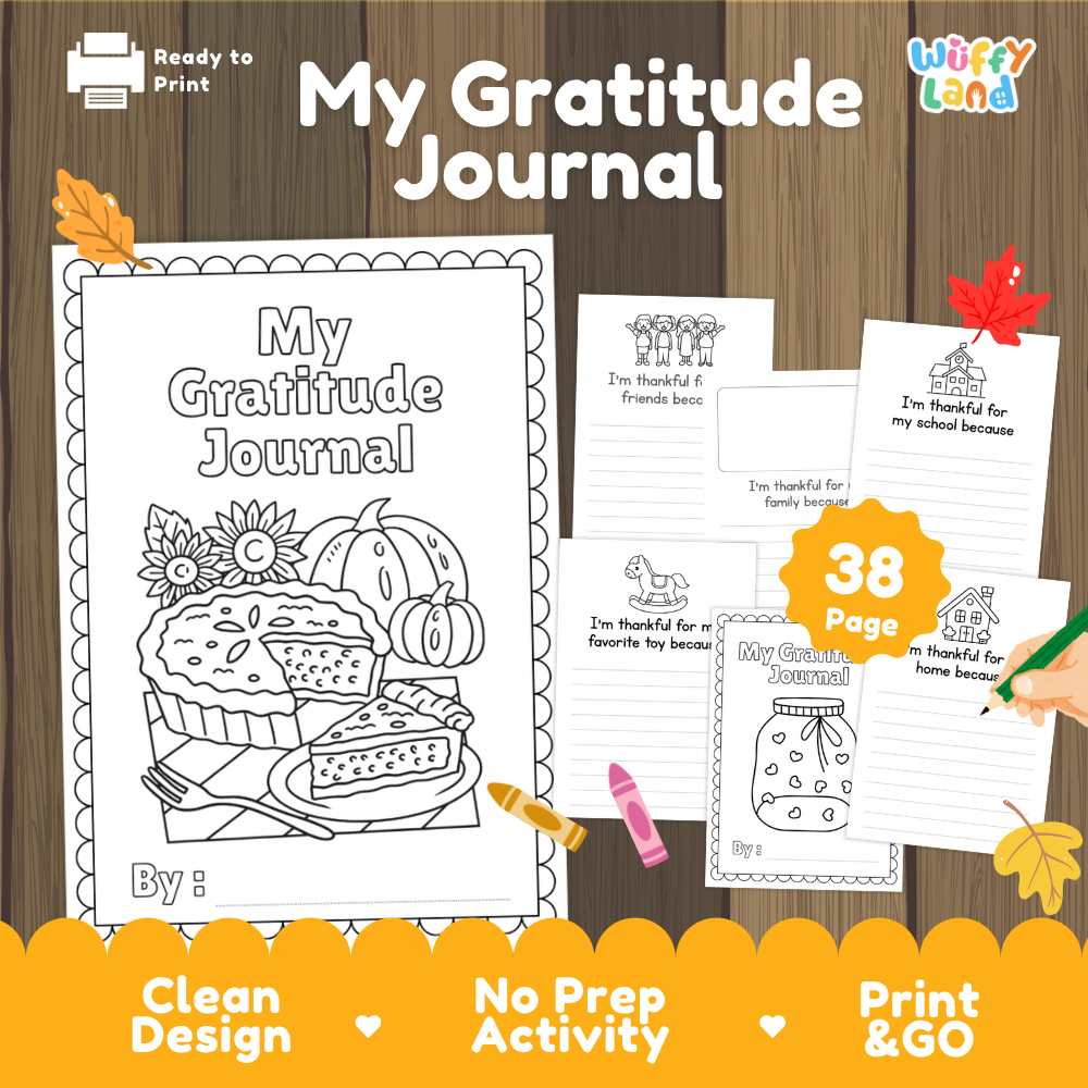 My Gratitude Journal Worksheets