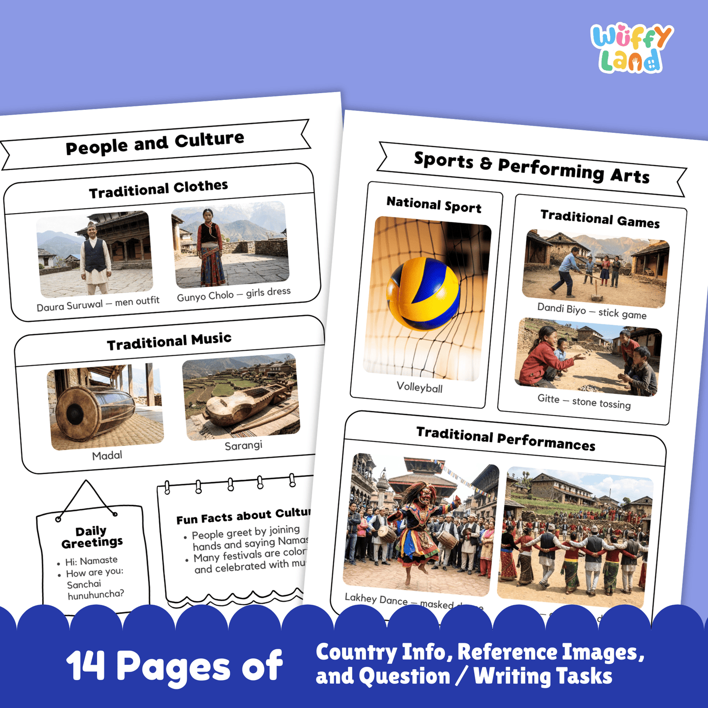 Nepal Country Research Project | Geography, Culture, Landmarks & Social Studies