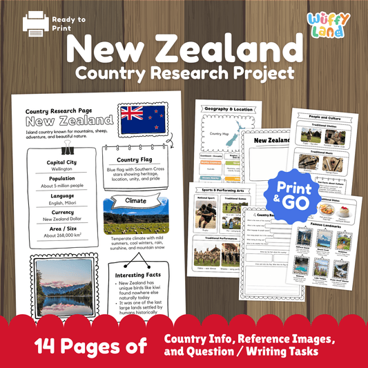 New Zealand Country Research Project | Geography, Culture, Landmarks & Social