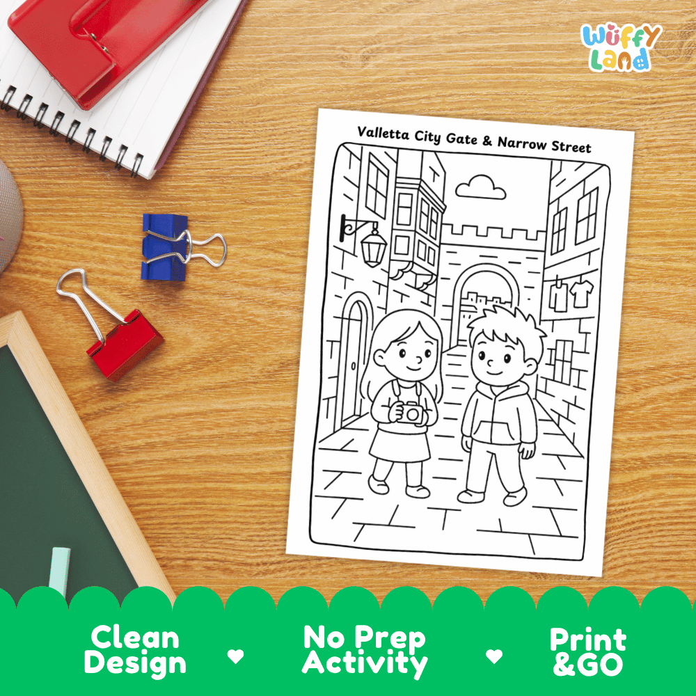 Northern Ireland Geography Coloring Pages Worksheets