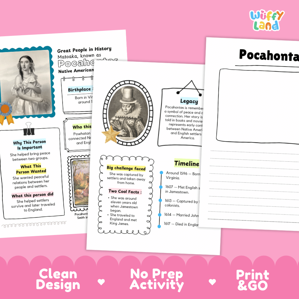 Maria Tallchief Famous People Research Page Graphic Organizer and Biography Worksheets
