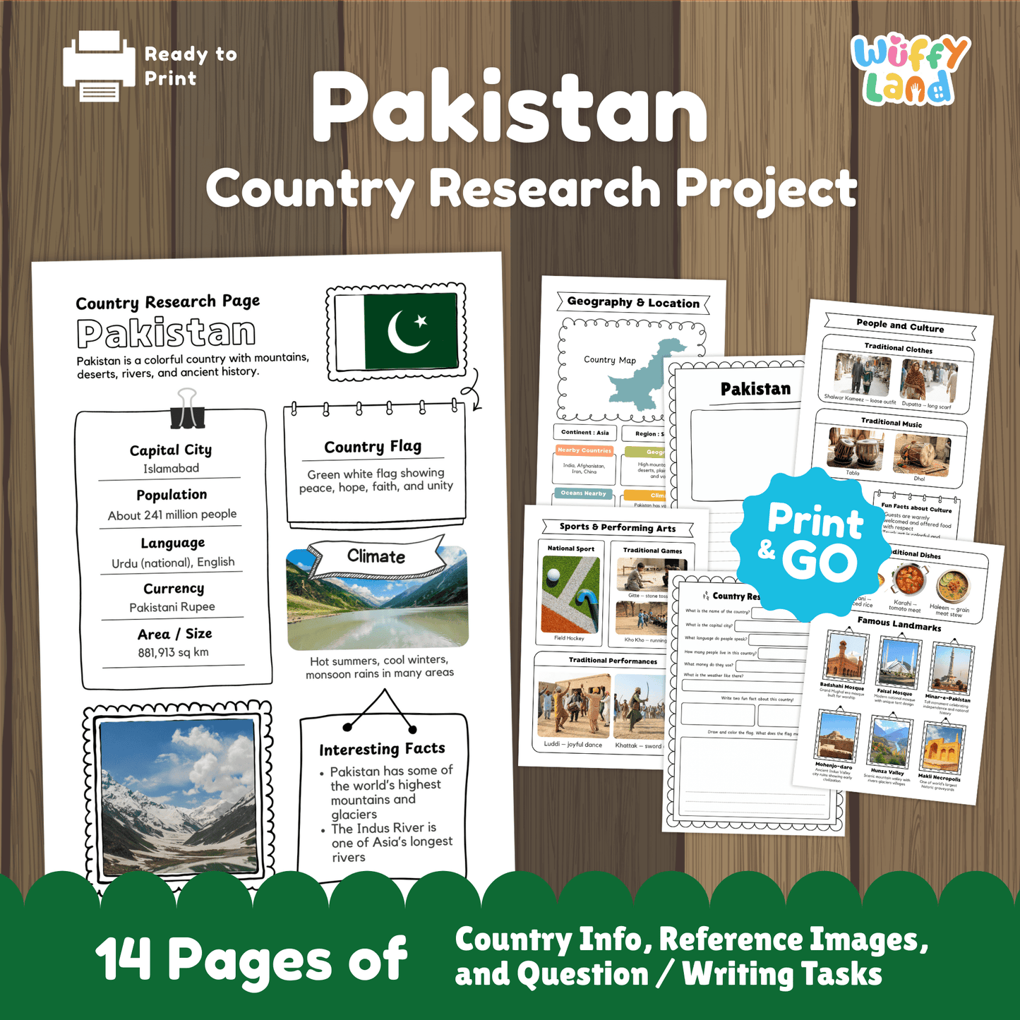 Pakistan Country Research Project | Geography, Culture, Landmarks, Social Study