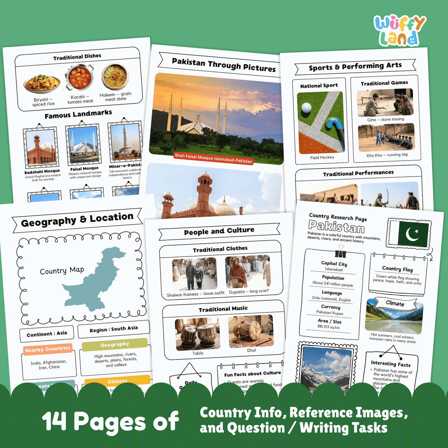 Pakistan Country Research Project | Geography, Culture, Landmarks, Social Study
