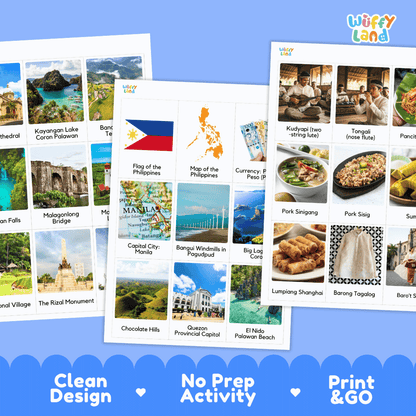 Educational photo flashcard showing the limestone cliffs and turquoise water of El Nido Hidden Beach in Palawan 🏖️🌊
