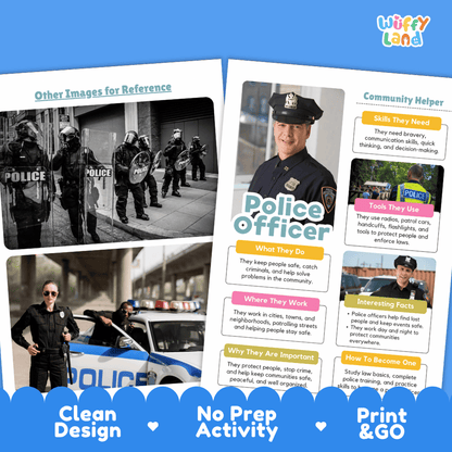 Print and go digital PDF writing worksheets with clean design layout, researcher name line, and zero prep classroom format