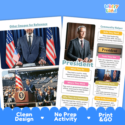 Print and go digital PDF writing worksheets with clean design layout, researcher name line, and zero prep classroom format