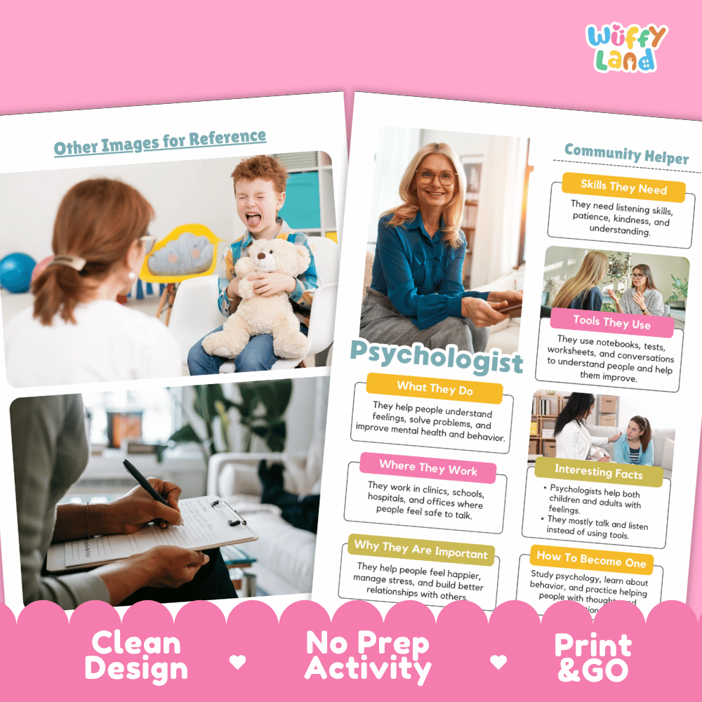 Print and go digital PDF writing worksheets with clean design layout, researcher name line, and zero prep classroom format