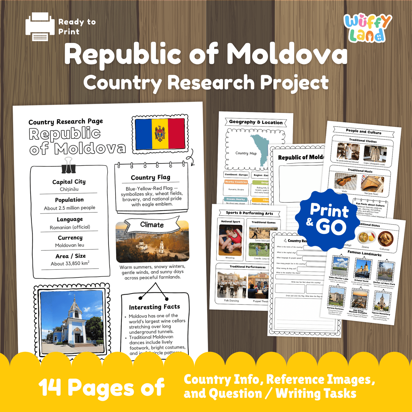 Republic of Moldova Country Research Project | Geography, Culture, Landmarks