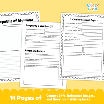 Republic of Moldova Country Research Project | Geography, Culture, Landmarks