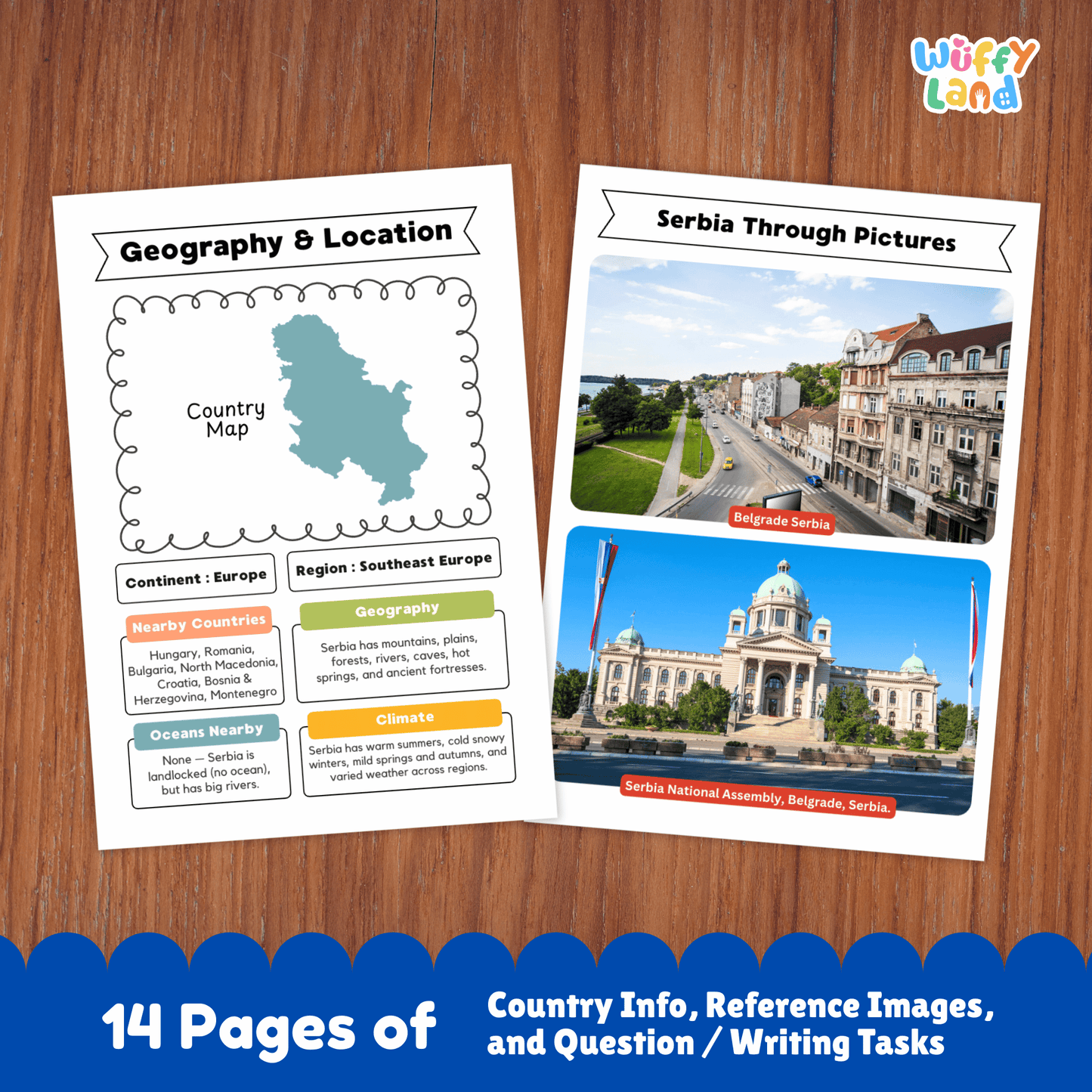 Serbia Country Research Project | Geography, Culture, Landmarks & Social Studies
