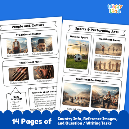 Serbia Country Research Project | Geography, Culture, Landmarks & Social Studies