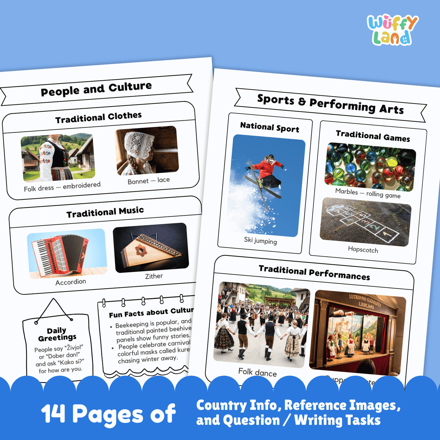 Slovenia Country Study | Europe Geography Research Project & Worksheets