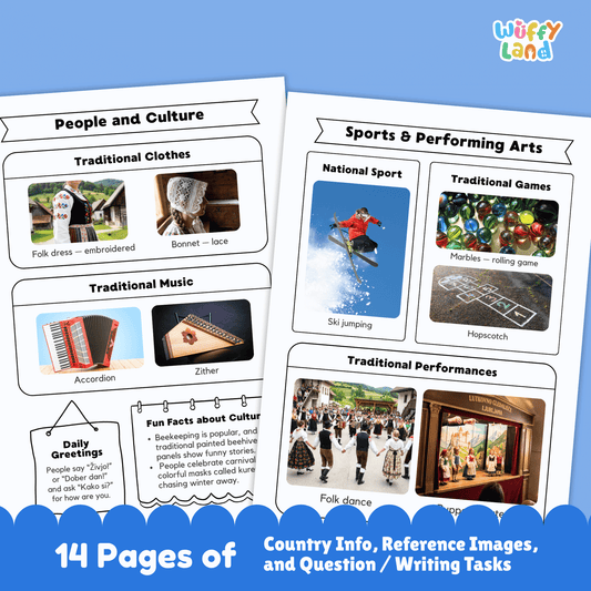 Slovenia Country Study | Europe Geography Research Project & Worksheets