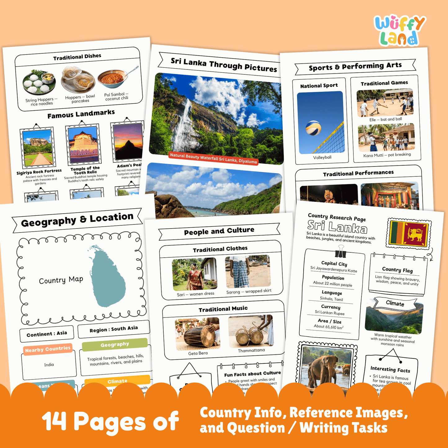 Sri Lanka Country Research Project | Geography, Culture, Landmarks, Social Study