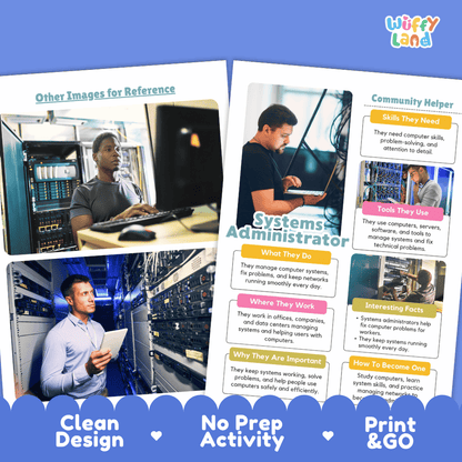Print and go digital PDF writing worksheets with clean design layout, researcher name line, and zero prep classroom format