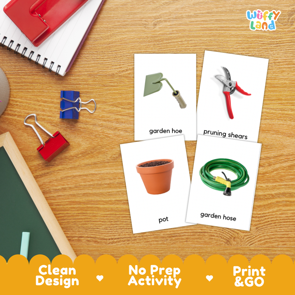 Things In Backyard Flashcards