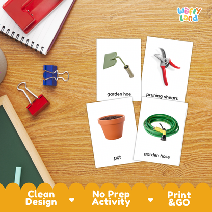 Things In Backyard Flashcards