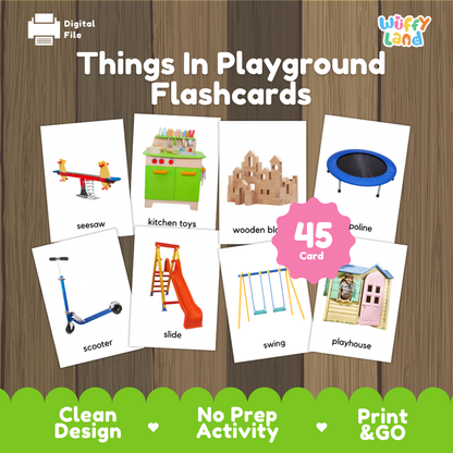 Things In Playground Flashcards