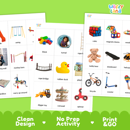 Things In Playground Flashcards