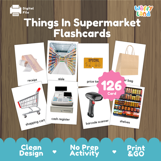 Things In Supermarket Flashcards