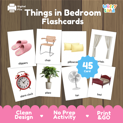 Things in Bedroom Flashcards