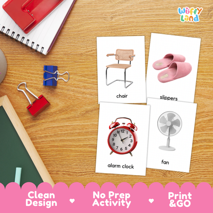 Things in Bedroom Flashcards