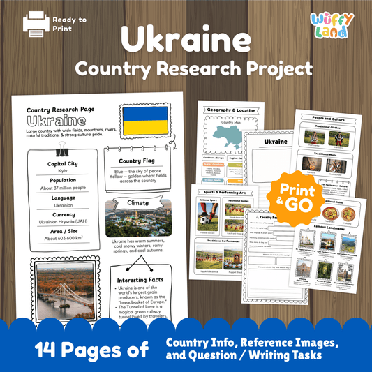 Ukraine Country Research Project | Geography, Culture, Landmarks, Social Studies