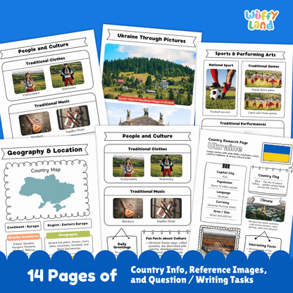 Ukraine Country Research Project | Geography, Culture, Landmarks, Social Studies
