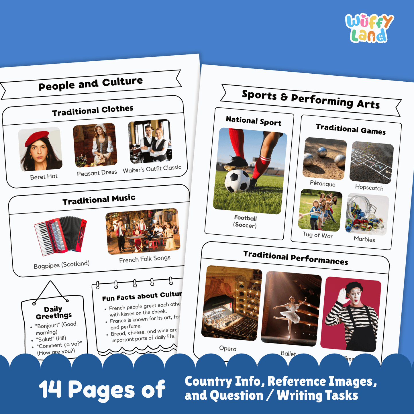UNITED KINGDOM Country Study | Geography Research Project & Printable Worksheets