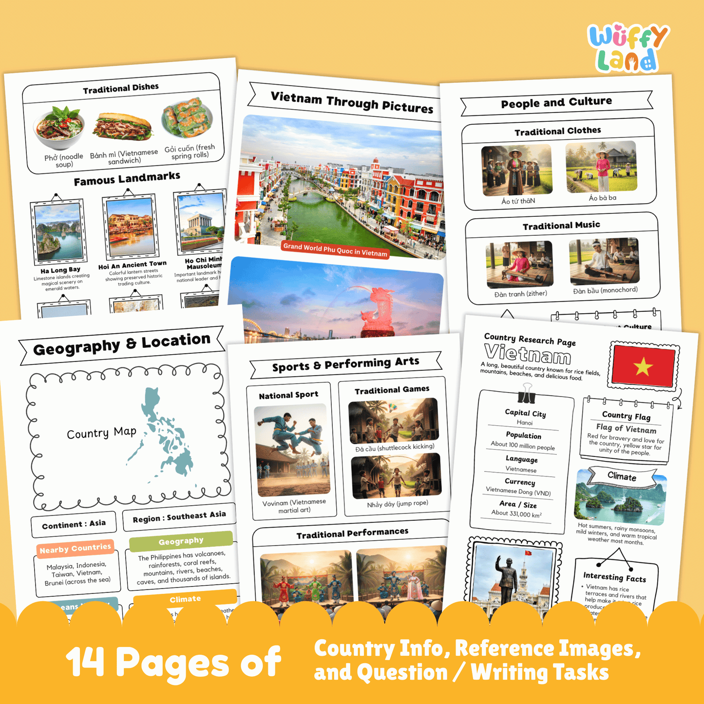 Vietnam Country Research Project | Geography, Culture & Social Studies Report