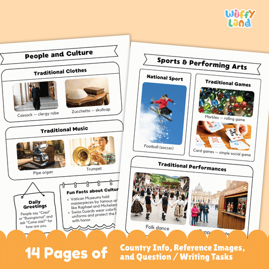 Vatican City Country Study | Europe Geography & Catholic Education Activity